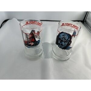Vintage 1984 Taco Bell Star Trek 3 Movie Lord Kruge & Fal-Tor-Pan Glasses